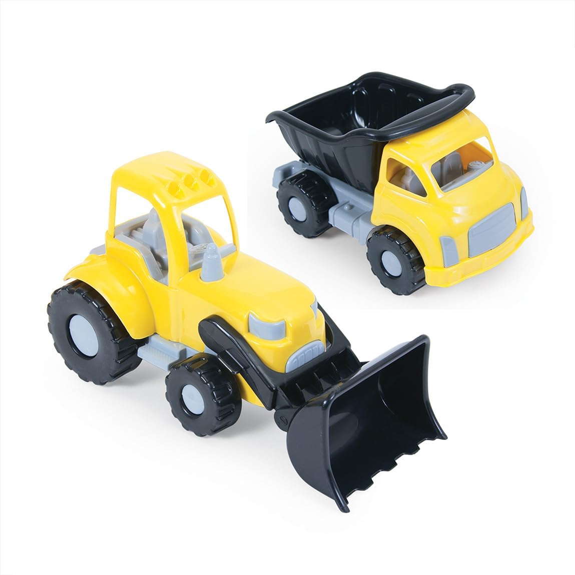 Dolu Jumbo Double Set Dump Truck & Loader | Construction Toy for Kids 2Y+