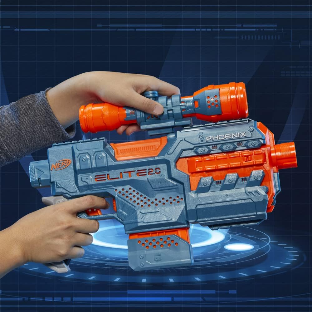 Hasbro Nerf Elite 2.0 Phoenix Cs-6 Motorized Blaster Hasbro Nerf Elite 2.0 Phoenix Cs-6 Motorized Blaster