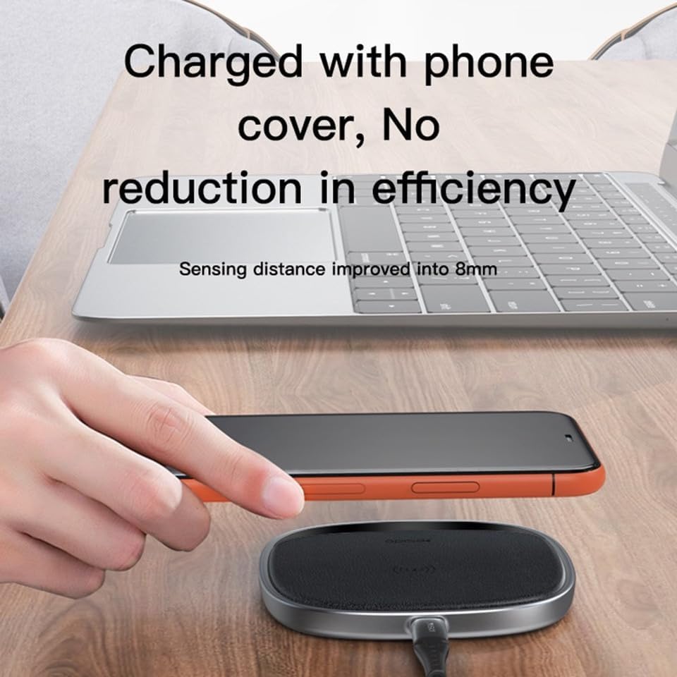 YESIDO DS11 15W Wireless Charger for Phones & Desktops