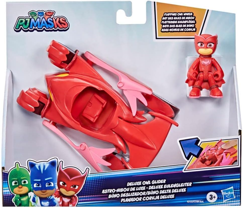 Hasbro PJ Masks Owlette Deluxe Vehicle Owl Glider with Owlette Hasbro PJ Masks Owlette Deluxe Vehicle Owl Glider with Owlette