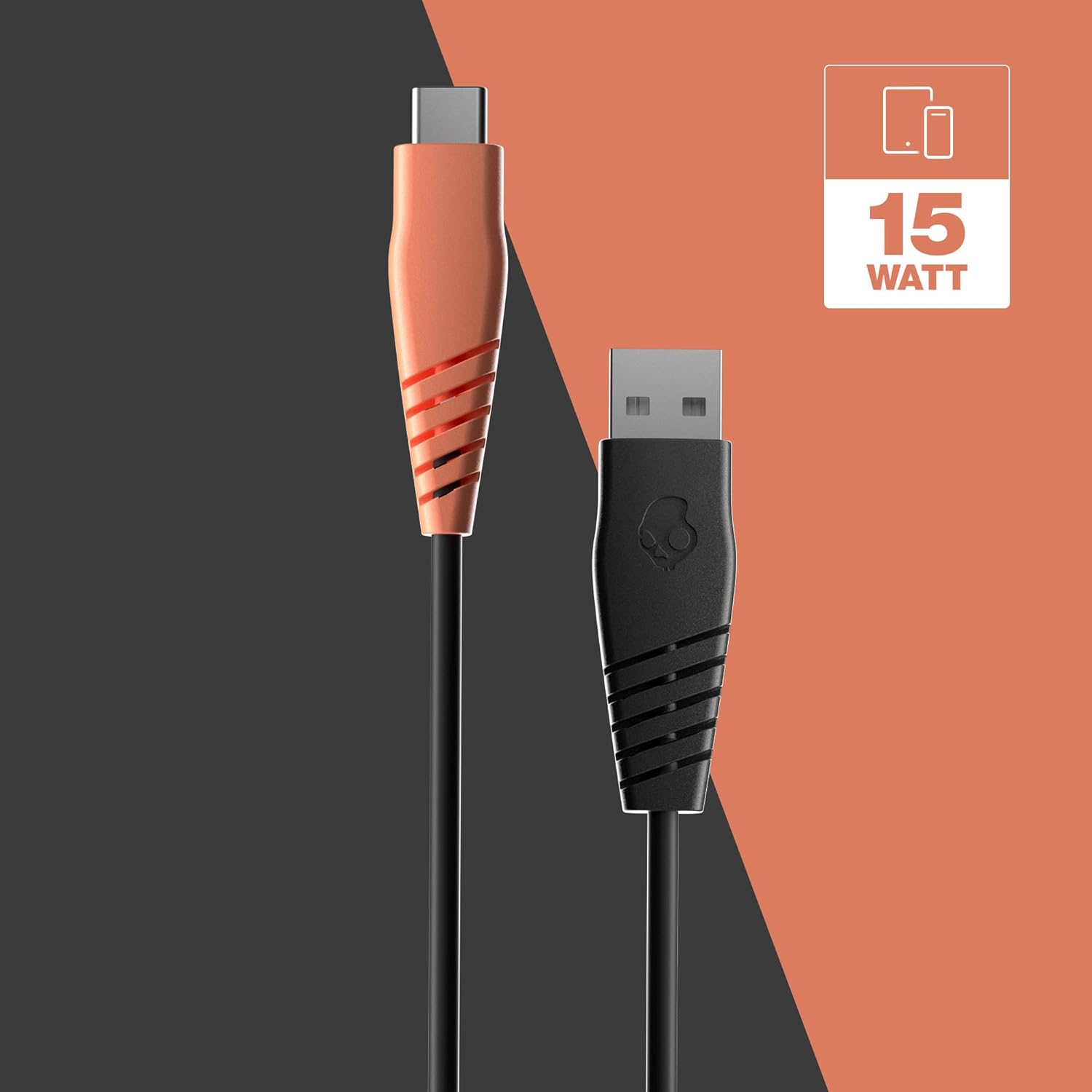 Skullcandy USB A to USB C Charger Cable - 15W with Fast Charging