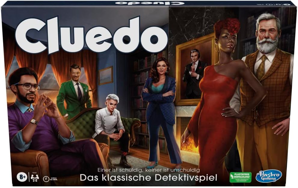 Hasbro Clue- Cluedo Classic Refresh