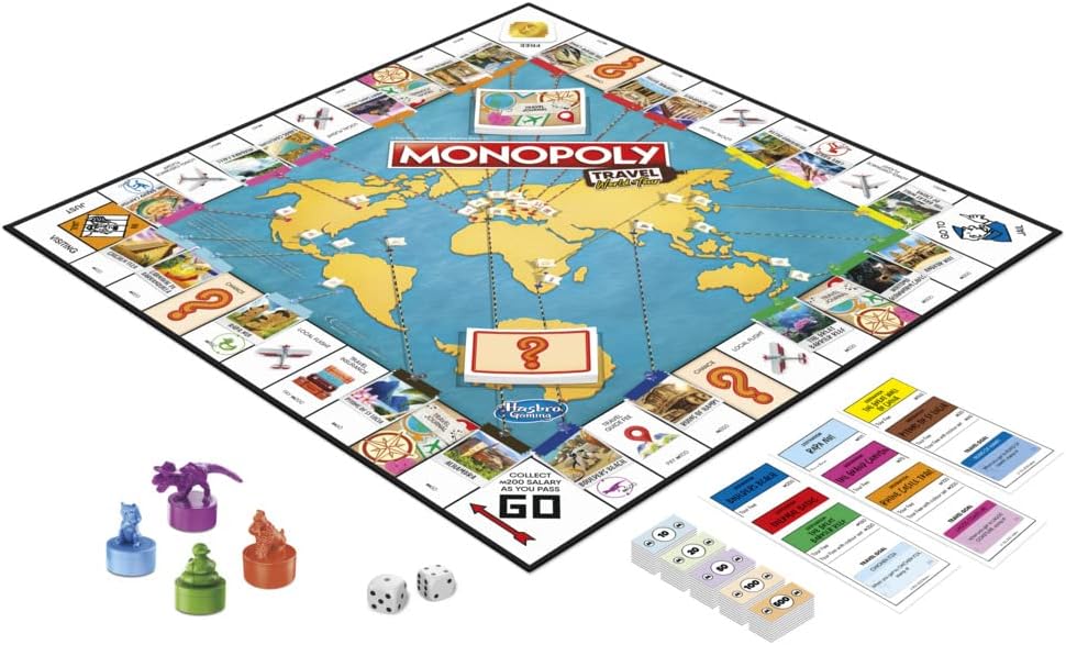 Hasbro Monopoly Travel World Tour Hasbro Monopoly Travel World Tour