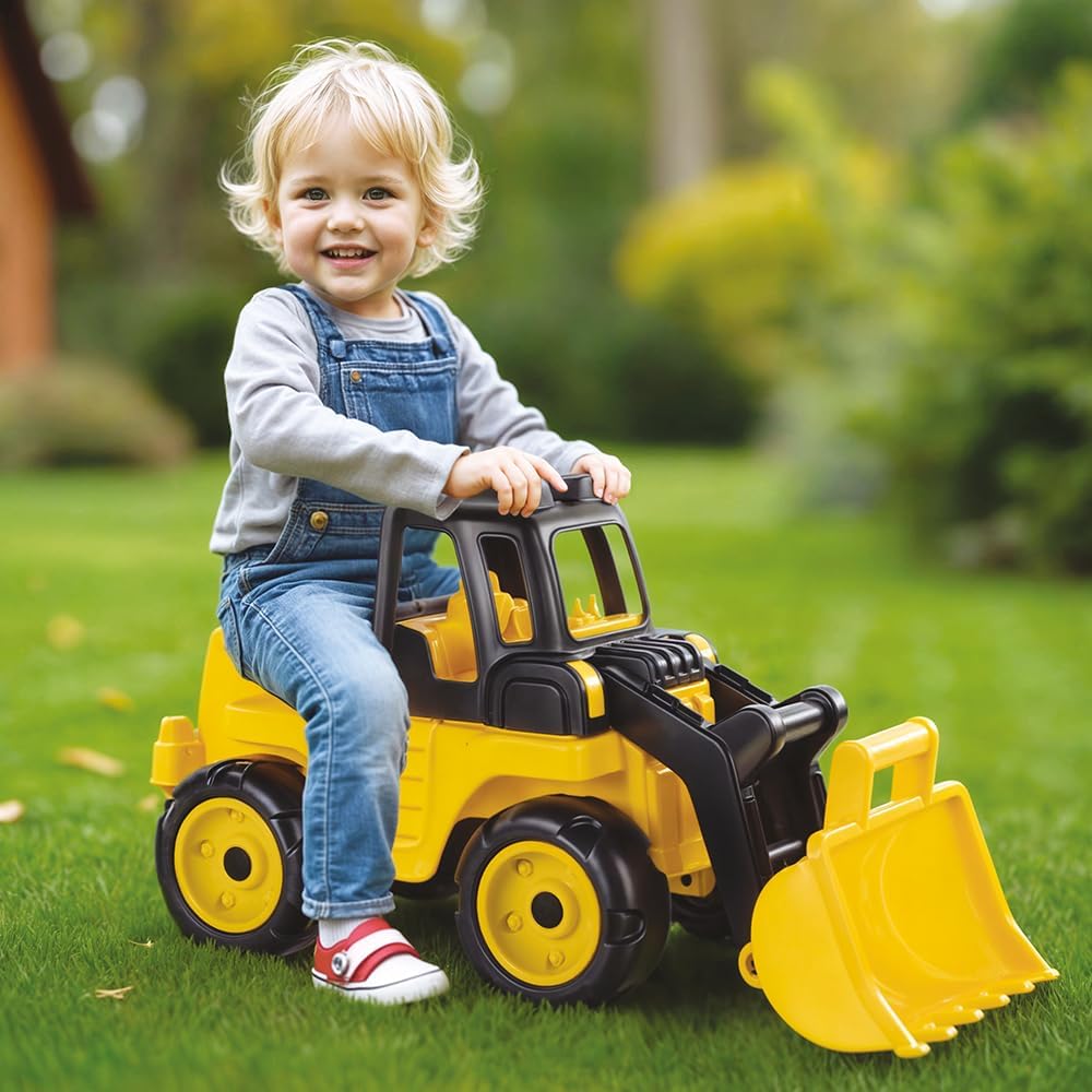 Dolu Excavator Super Loader Ride-On Toy - 69cm