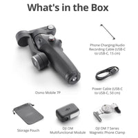 DJI Osmo Mobile 7P جيمبل احترافي مع تتبع ذكي وإضاءة