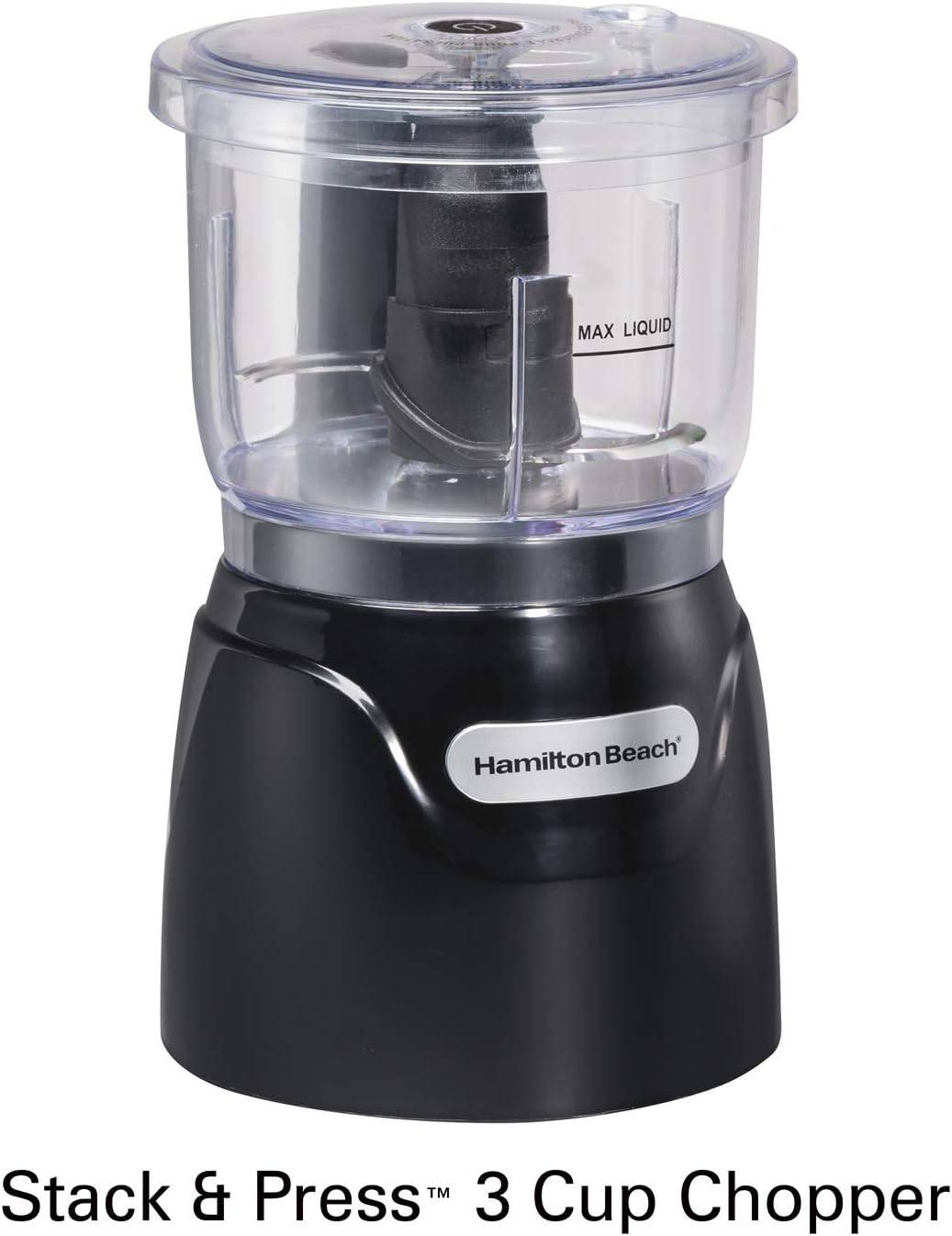 Hamilton Beach Electric Vegetable Chopper & Mini Food Processor - Black