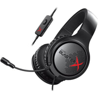 سماعة الألعاب المحمولة التناظرية Creative Sound BlasterX H3