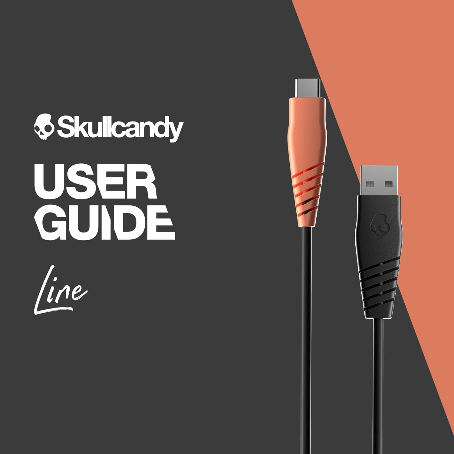 كابل شحن USB A إلى USB C من Skullcandy - 15W مع شحن سريع