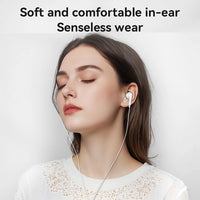 Yesido Earphones with Wired Control, YH45 - White