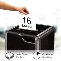 Fellowes Powershred Shredder Micro Cut Shreds 16 sheets - Pre Order