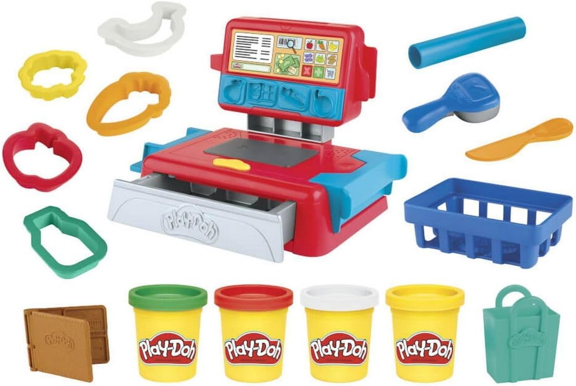 Hasbro Play-Doh Cash Register - Fun Learning Toy for Kids Hasbro Play-Doh Cash Register - Fun Learning Toy for Kids