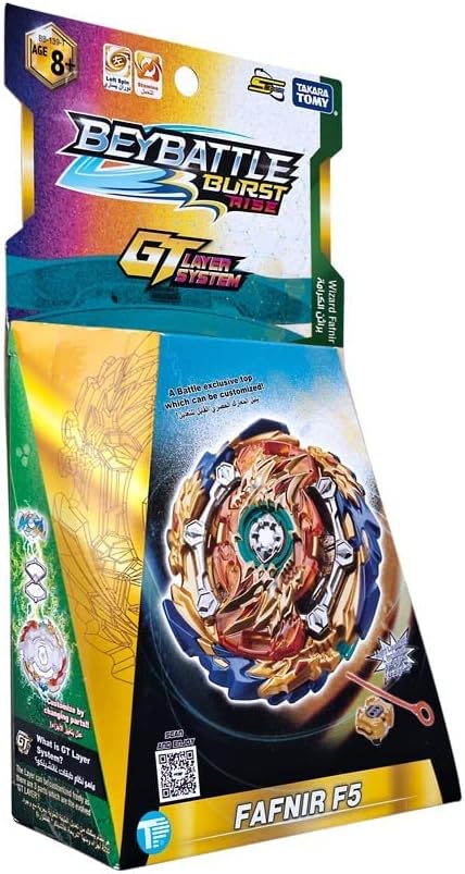 BeyBattle Burst Wizard Fafnir F5 Starter بي بليد