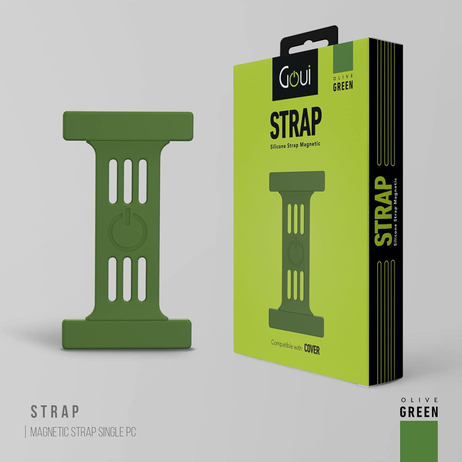 Goui Magnetic Strap – Single PC (Olive Green) Goui Magnetic Strap – Single PC (Olive Green)