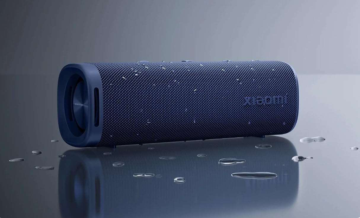 مكبر صوت Xiaomi Sound Outdoor Blue - صوت نقي وتصميم متين
