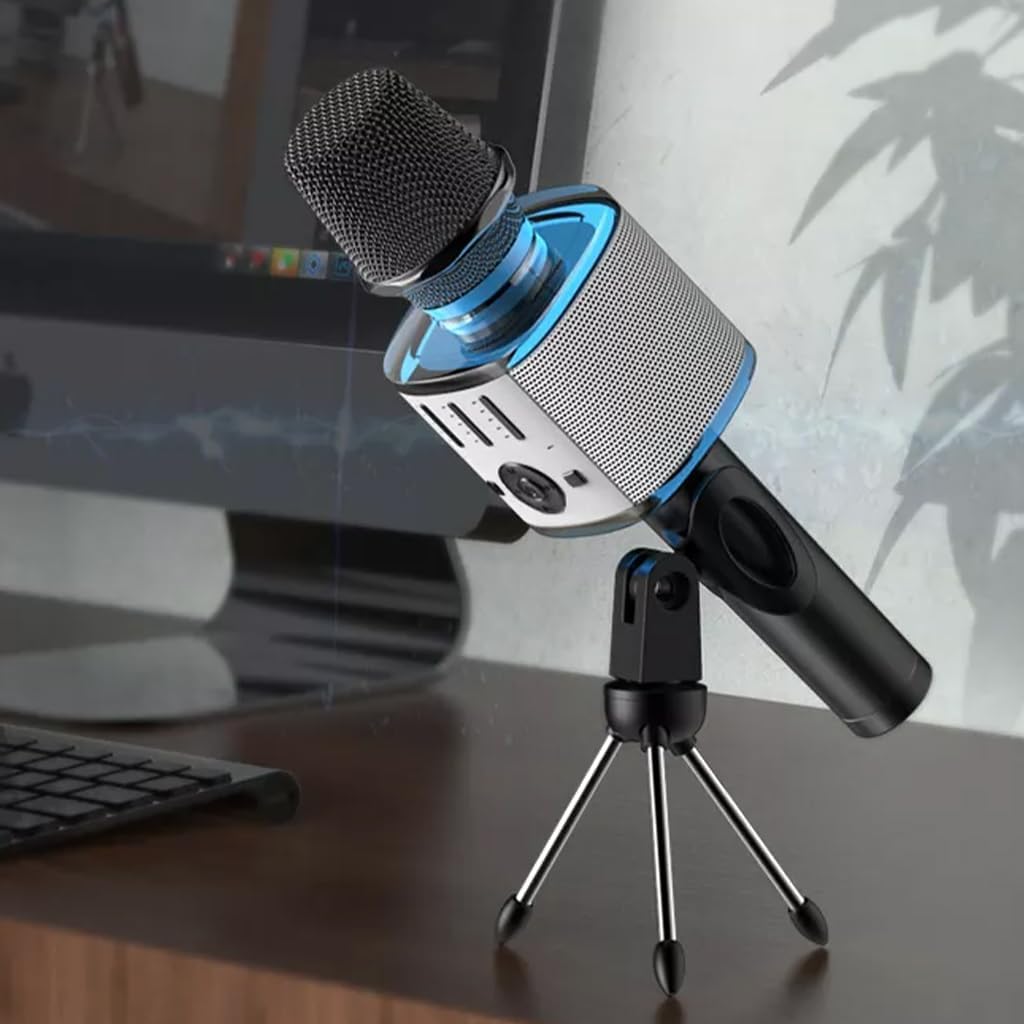 YESIDO KR10 Karaoke Microphone Music Speaker YESIDO KR10 Karaoke Microphone Music Speaker
