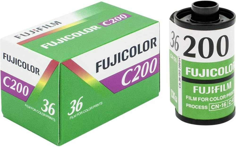 Fujifilm Fujicolor 200 Color Negative Film - 35mm Roll Film, 36 Exposures