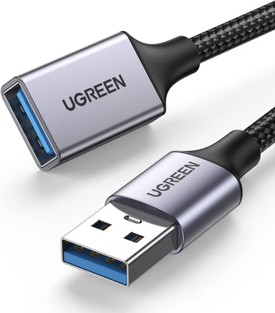 UGREEN كابل تمديد USB 3.0 ذكر إلى أنثى – عالي الأداء للألعاب