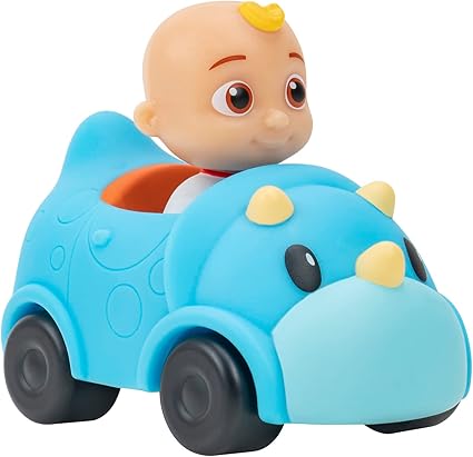 Cocomelon Mini Vehicles Dino Car JJ Toy Fun & Learning - Blue Cocomelon Mini Vehicles Dino Car JJ Toy Fun & Learning - Blue