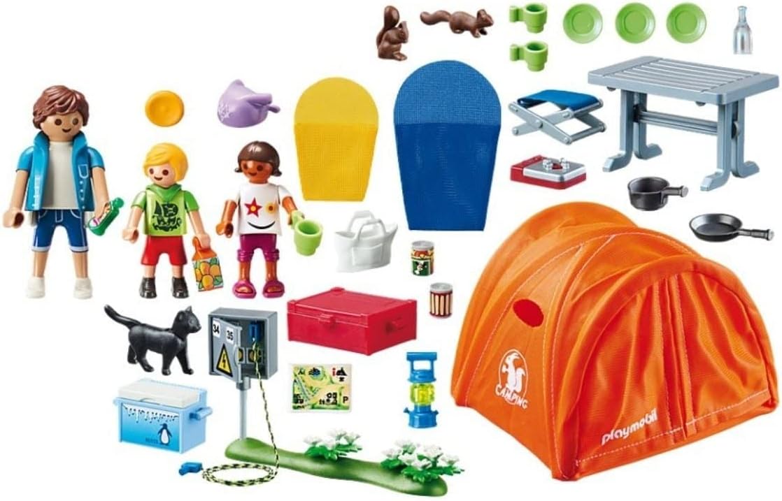 Playmobil Family Camping Trip – Fun for Kids Ages 4+ Playmobil Family Camping Trip – Fun for Kids Ages 4+