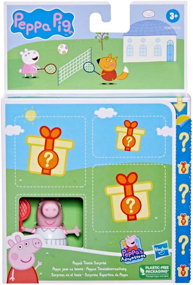 Hasbro Peppa Pig Peppa's Tennis Surprise Pack Hasbro Peppa Pig Peppa's Tennis Surprise Pack