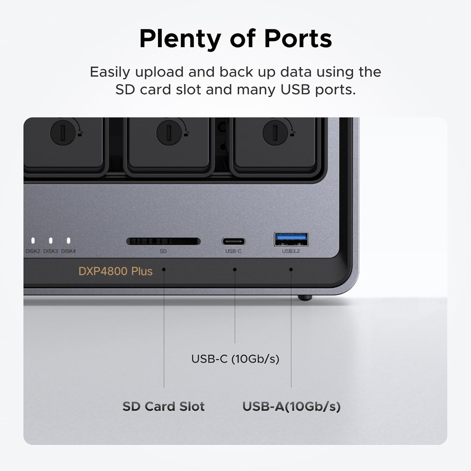 UGREEN NASync DXP4800 Plus Ultra-Fast 4-Bay NAS