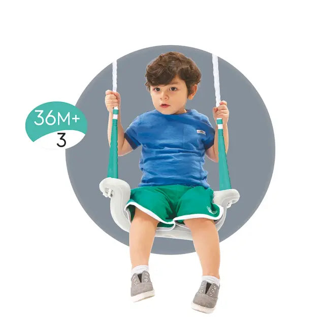 Dolu 3-in-1 Kids Swing – White | 2655