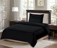 ARMN Naturesoft 3-Piece Single Duvet Cover Set - Black