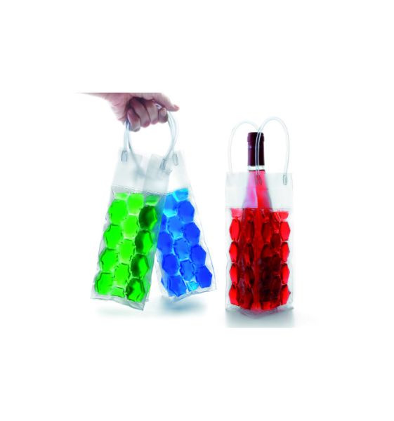 Ibili 4-Sided Ice Bottle Cooler Bag - Practical & Durable