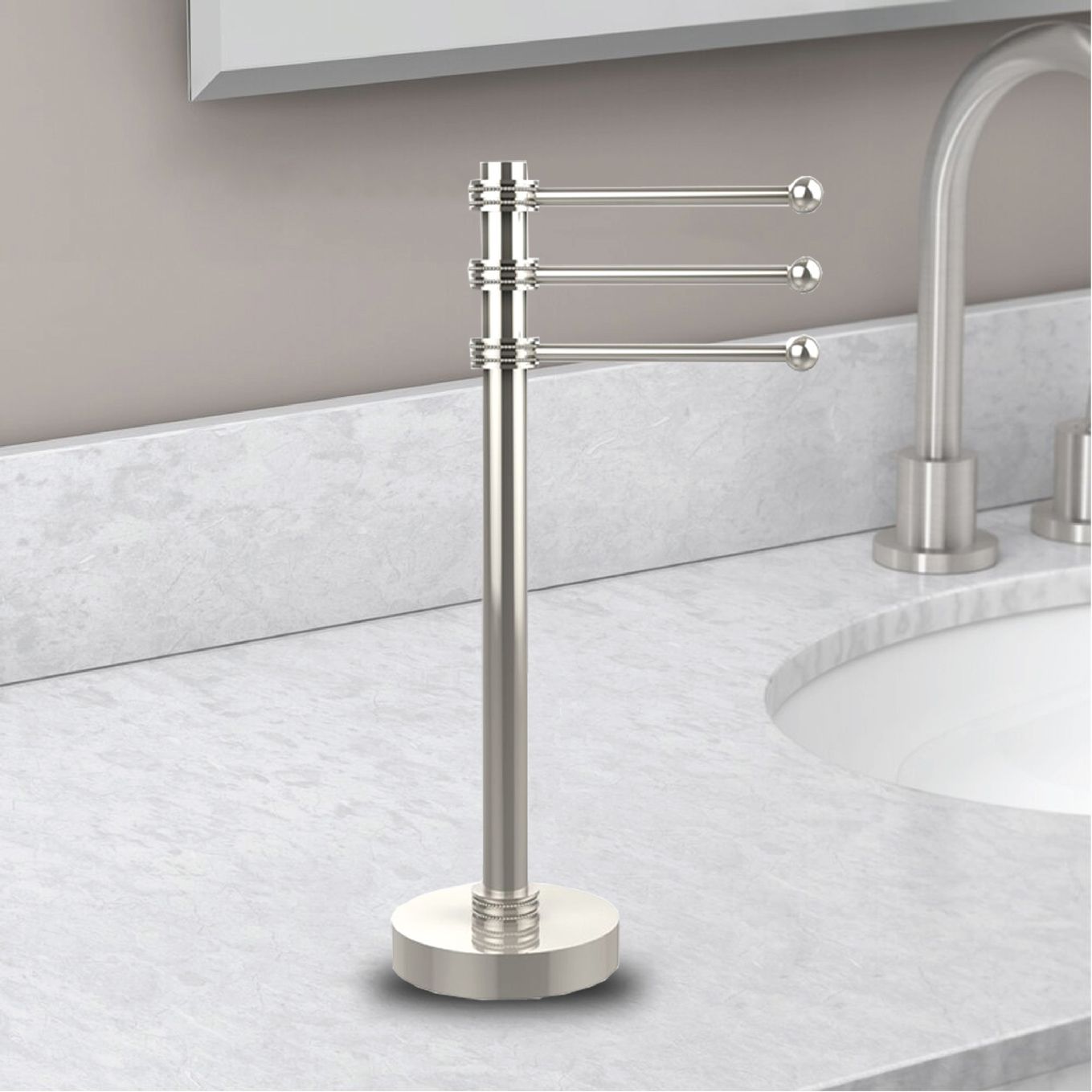 ARMN Delta Triple Towel Stand – Modern Design ARMN Delta Triple Towel Stand – Modern Design
