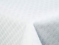 MTB "Melton" Table Protector with Plastic Layer - White