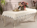 مفرش طاولة 160×300 سم Armoni من Daimon Home – كريمي أنيق وعصري
