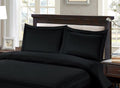 طقم وجوه مخدات 50×90 سم قطعتين ARMN Naturesoft – أسود