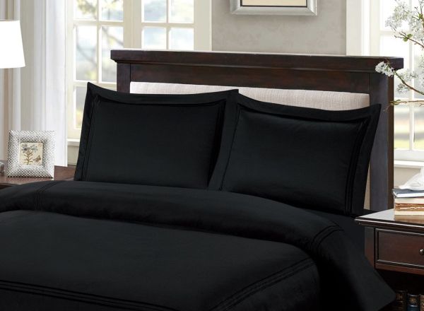 ARMN Naturesoft Pillowcases Set 50×70cm 2pcs – Black