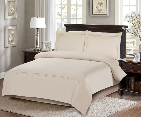 ARMN Naturesoft Duvet Cover Set King 4pcs – Light Beige ARMN Naturesoft Duvet Cover Set King 4pcs – Light Beige