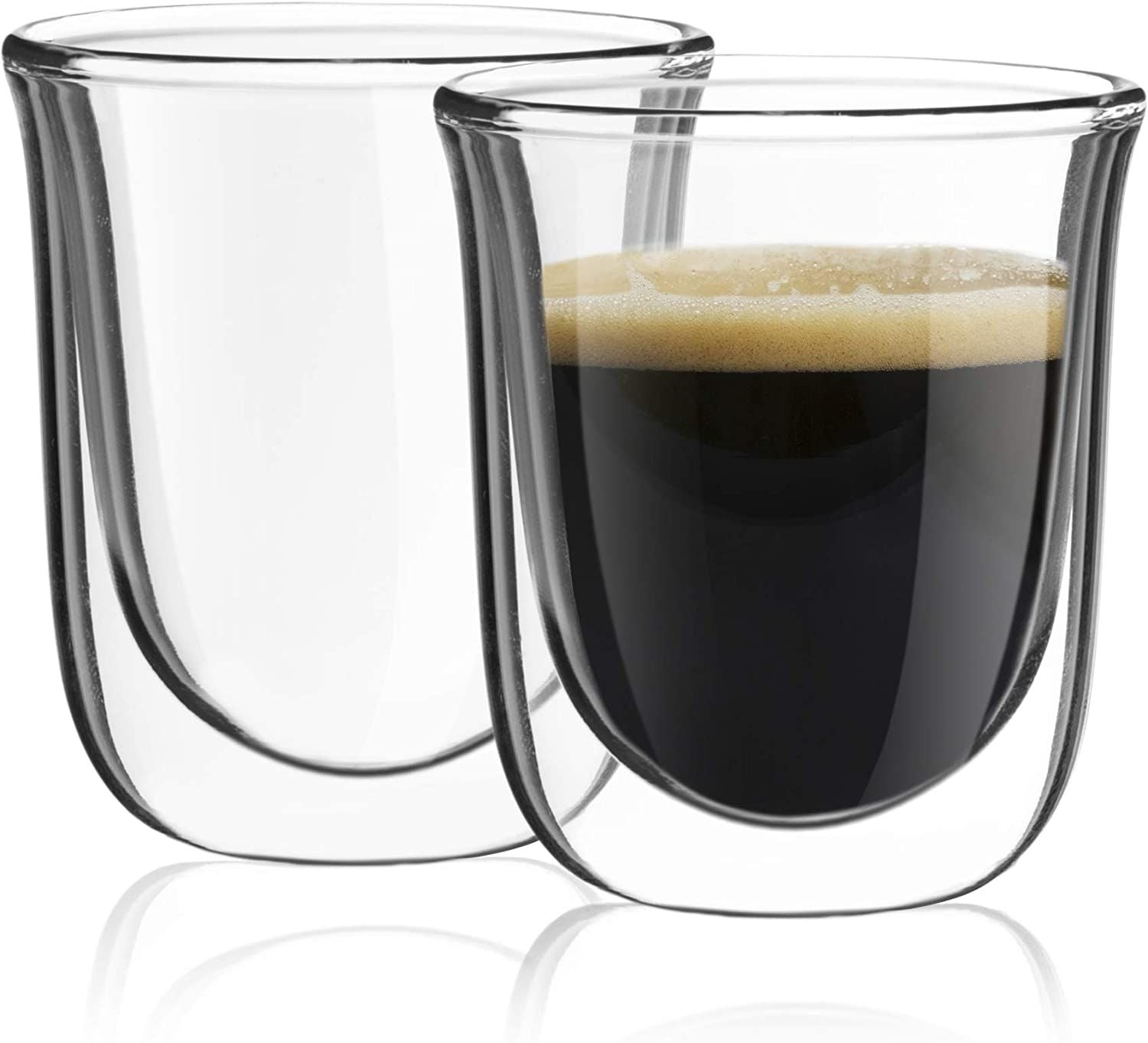 ARMN Anchor 200ml Double-Wall Glass Espresso Cup
