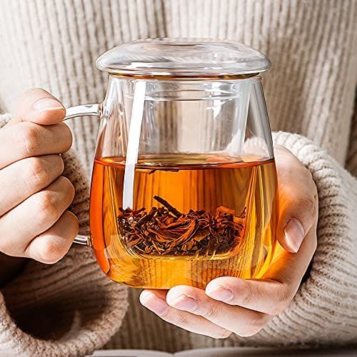 ARMN Anchor Double Wall Glass Mug with Lid – 550ml ARMN Anchor Double Wall Glass Mug with Lid – 550ml