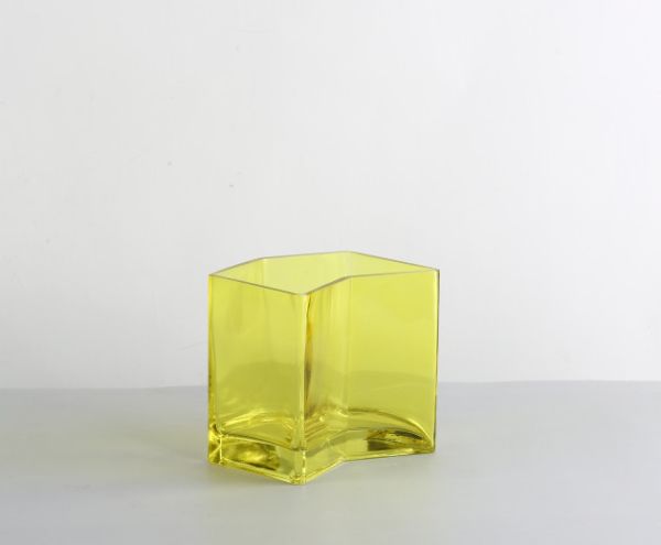 ARMN Sorbet Yellow Vase 14 cm – Bright & Modern Décor