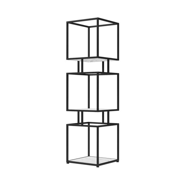 ARMN Regency 4-Shelf Stand – Elegant Black Storage & Display ARMN Regency 4-Shelf Stand – Elegant Black Storage & Display