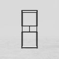 ARMN Regency 3-Shelf Stand – Elegant Black Storage & Display
