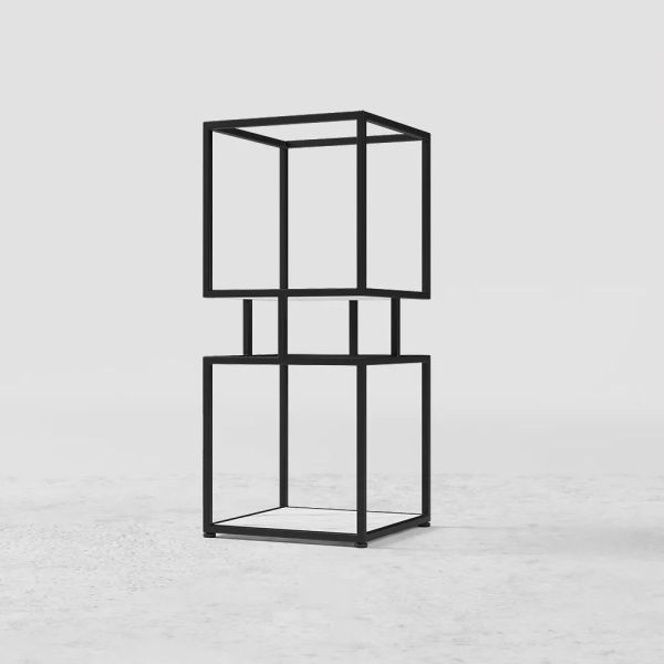 ARMN Regency 3-Shelf Stand – Elegant Black Storage & Display ARMN Regency 3-Shelf Stand – Elegant Black Storage & Display