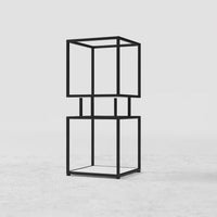 ARMN Regency 3-Shelf Stand – Elegant Black Storage & Display