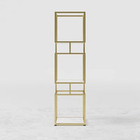 ARMN Regency 4-Shelf Stand – Elegant Gold Storage & Display