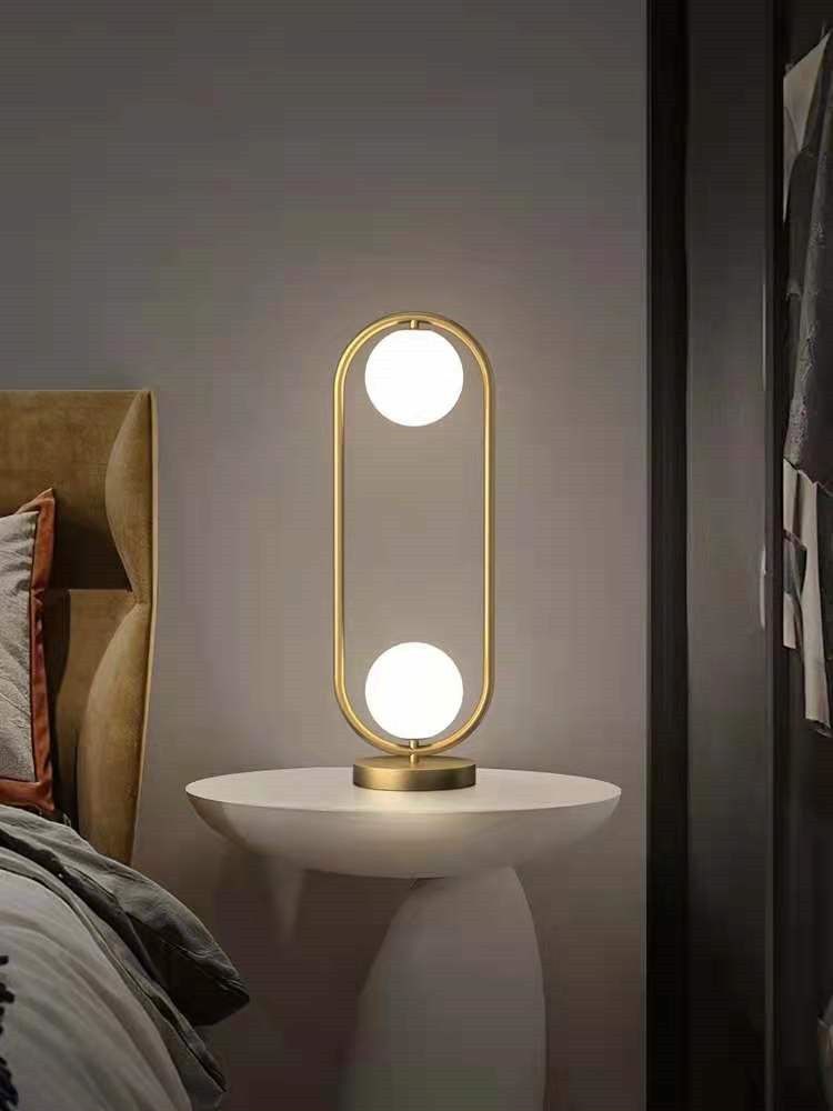 ARMN Regency White Double Table Lamp – Modern Elegant Light ARMN Regency White Double Table Lamp – Modern Elegant Light