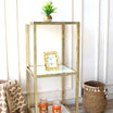 ARMN Milton 3-Tier Stand 45×45cm - Gold