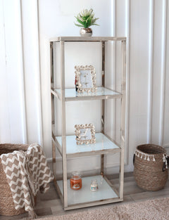 ARMN Milton 4-Tier Stand 45×45cm - Silver