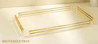 Alfursan 60×37cm Acrylic Serving Tray – Elegant & Durable