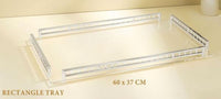 Alfursan 60×37cm Acrylic Serving Tray – Elegant & Durable