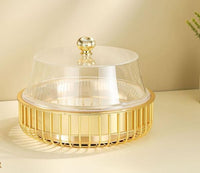 Alfursan 25cm Cake Stand with Cover – Elegant Display
