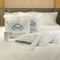 ARMN Cloud 9-Piece Bed Set – White Luxury Bedding