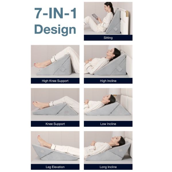 ARMN Pedic Adjustable Memory Foam Support Cushion ARMN Pedic Adjustable Memory Foam Support Cushion
